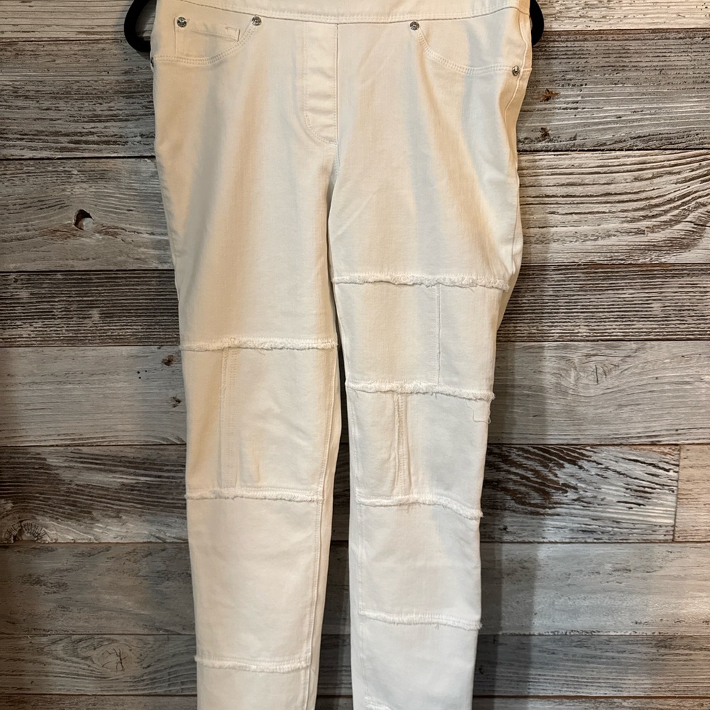 Luxe Denim White Skinny Jeans